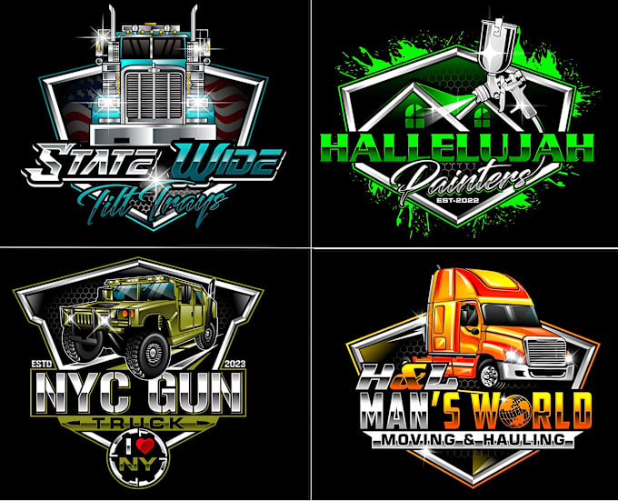 Gig Preview - Design outstanding automotive car wash car repair logo with fast delivery