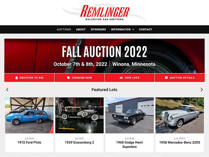 Gig Preview - Design and develop a mobile friendly auction website