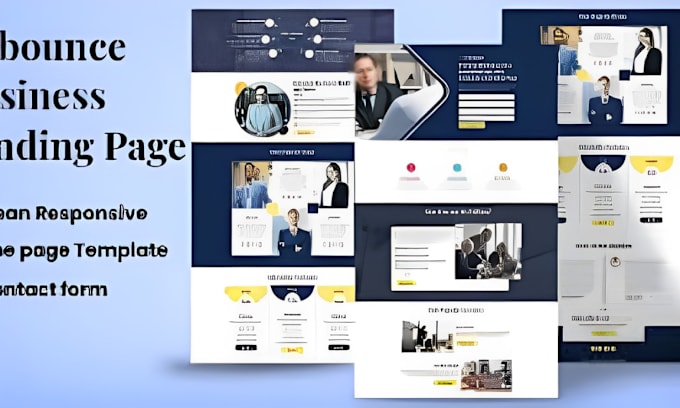 Gig Preview - Design a professional and responsive unbounce landing page