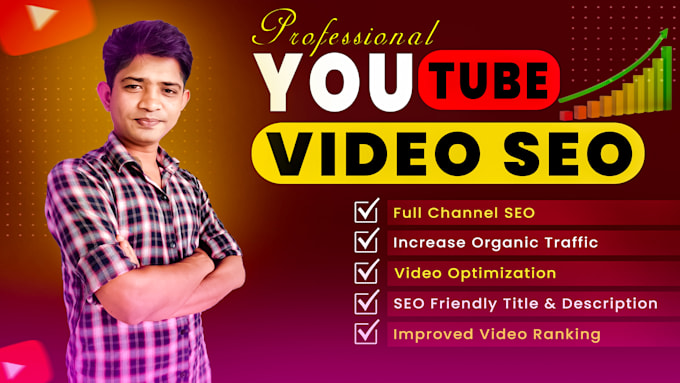 Bestseller - optimize youtube video SEO for top ranking