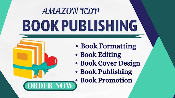 Gig Preview - Do amazon KDP book publishing, book formatting, book promotion