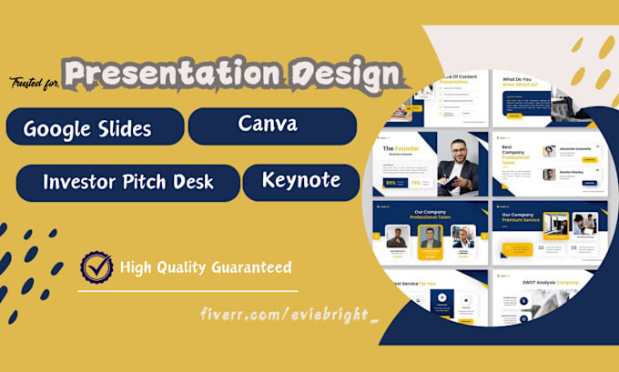 Gig Preview - Design canva presentation, google slides, powerpoint presentation, keynote