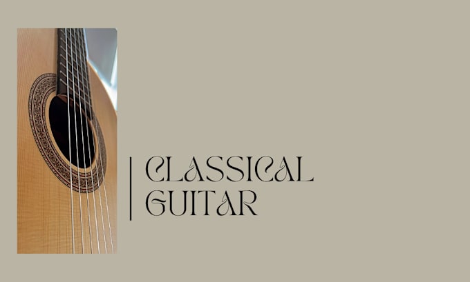 Gig Preview - Record your classical nylon guitar parts