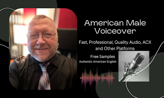 Gig Preview - Do an american male narration for your audio book