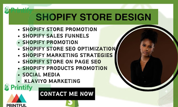 Gig Preview - Redesign shopify website design shopify website redesign shopify store design