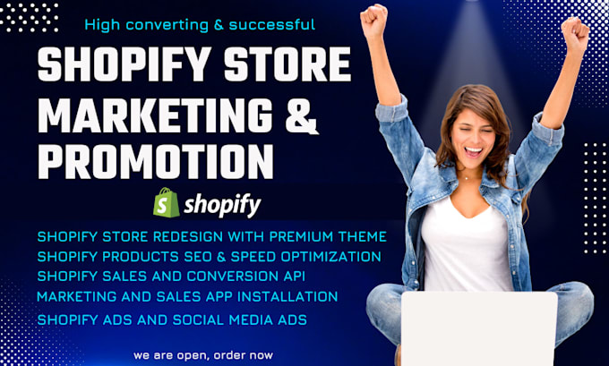 Gig Preview - Setup shopify facebook ads campaign, advertising, marketing for your business