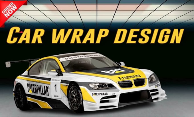 Bestseller - design a car wrap for racing and drift livery