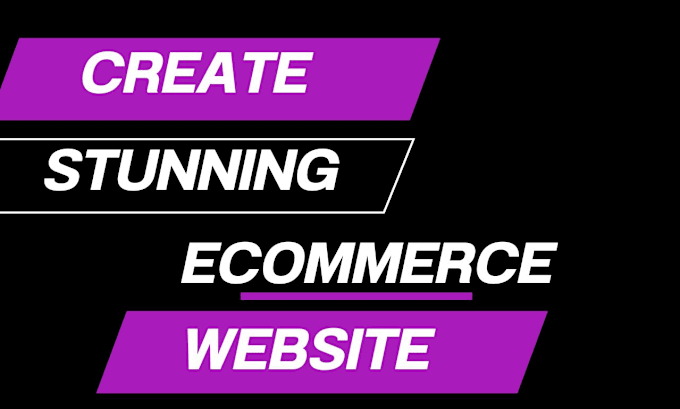 Gig Preview - Create a stunning ecommerce website in 24hours