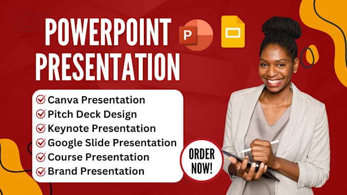 Gig Preview - Redesign powerpoint presentation canva pitch deck business presentation design