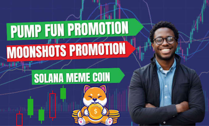 Bestseller - do telegram promotion,pump fun promotion, trend on moonshot for daily token sale