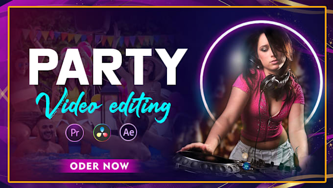 Gig Preview - Do editing for your party or event video