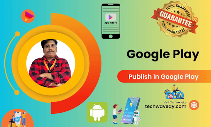 Gig Preview - Publish upload android app on the google play store