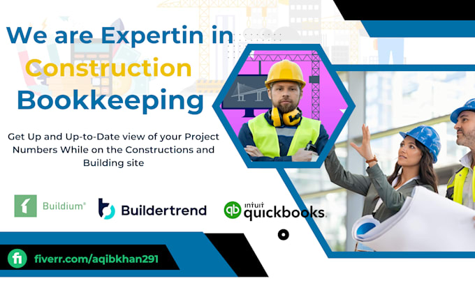 Gig Preview - Do construction bookkeeping and real estate bookkeeping in quickbooks online