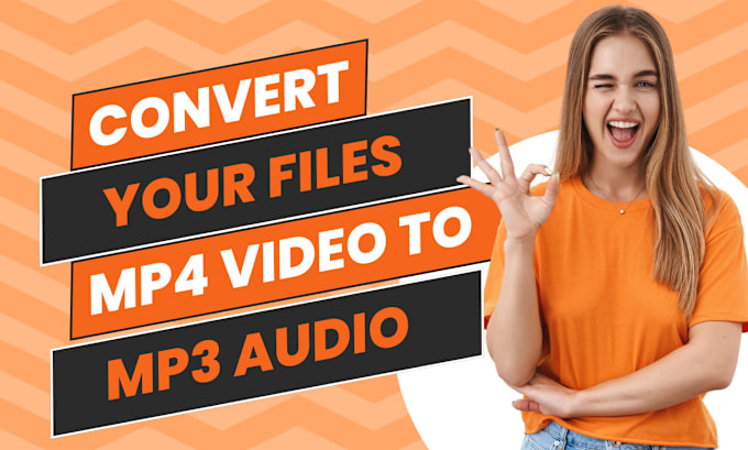 Gig Preview - Convert video to audio file to mp4, mp3 i can merge any files