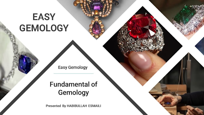 Gig Preview - Teach you fundamental of gemology