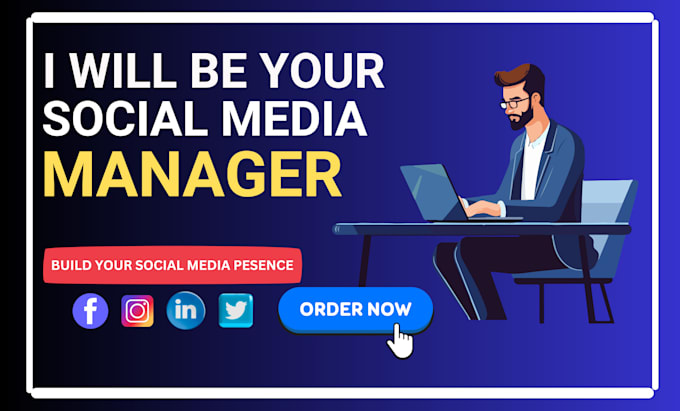 Gig Preview - Be your reliable social media manager dedicated to boosting your brand