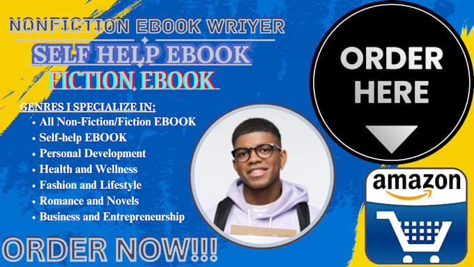 Gig Preview - Ghostwrite nonfiction ebooks as a ghostwriter, ghost book writer, ebook writer