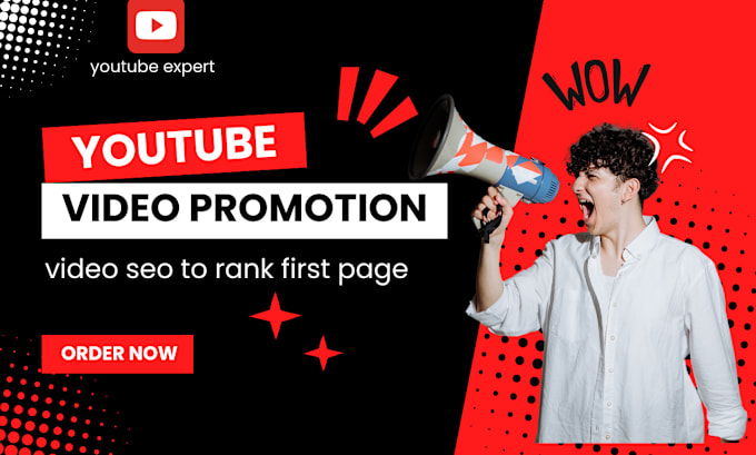 Gig Preview - Organic promotion and  seo for your youtube video and make it rank on page 1