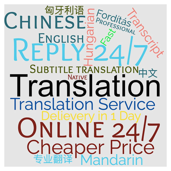 Bestseller - translate english, chinese and hungarian documents