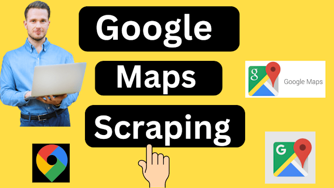 Gig Preview - Scrap google maps for business emails and lead generation