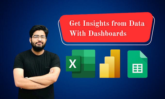 Gig Preview - Create dashboards in excel, power bi and google sheets