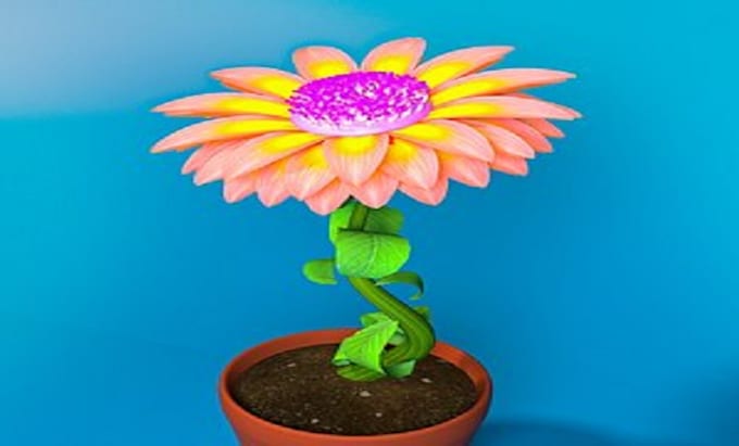 Bestseller - do  3d flower animation, 3d plant animation, 3d flower design, 3d flower model