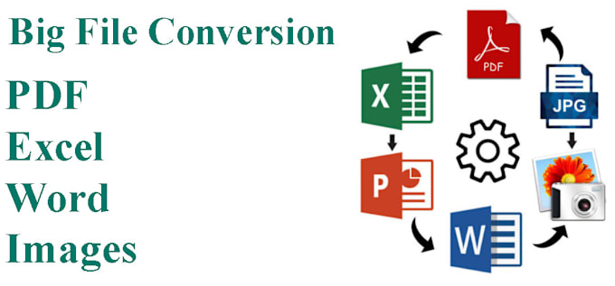 Bestseller - convert big files from and to spreadsheets, words, images, presentation and pdfs