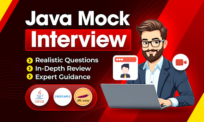 Gig Preview - Conduct a java backend mock interview with expert assessment and guidance