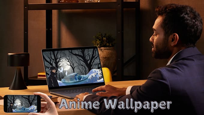 Gig Preview - Rocking anime and landscape desktop wallpapers