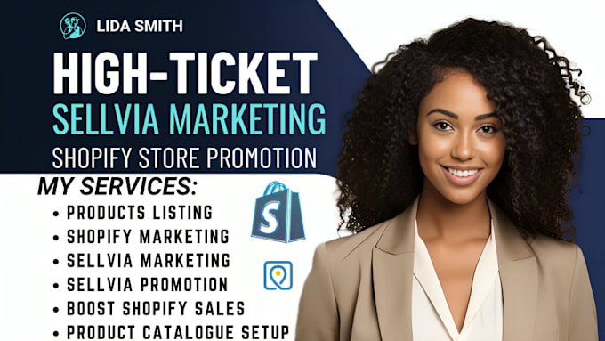 Gig Preview - Do high ticket sellvia marketing sellvia marketing or sellvia dropshipping