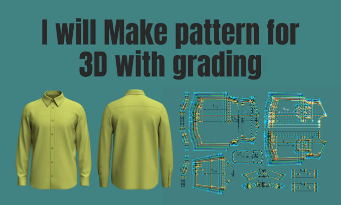 Gig Preview - Make pattern for garment sewing