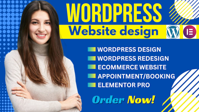 Gig Preview - Redesign wordpress business website elementor pro ecommerce theme customization