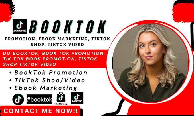 Gig Preview - Do booktok, book tok promotion, tik tok book promotion, tiktok shop tiktok video