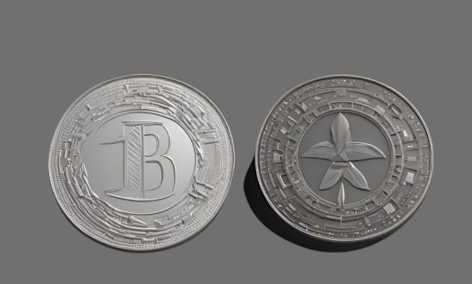 Gig Preview - Sculpt 3d printable coin medallion 3d bas relief 3d challenge coin 3d pendant