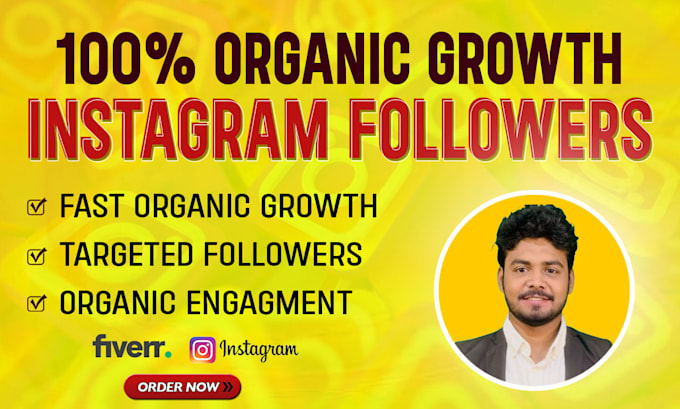 Gig Preview - Do super fast instagram marketing and organic growth