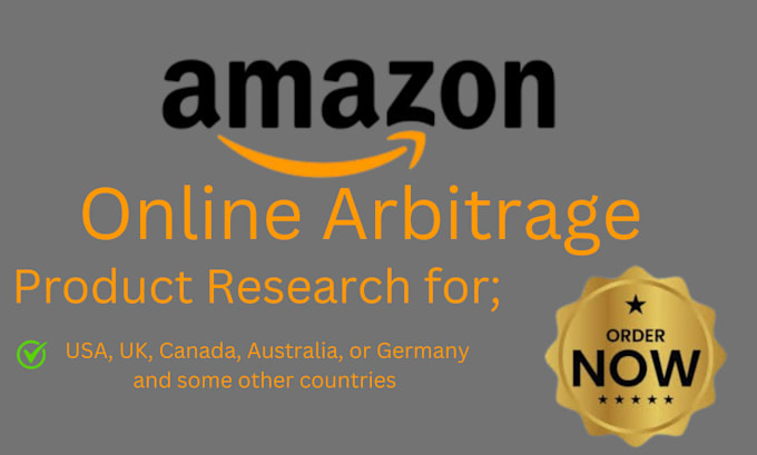 Gig Preview - Do amazon online arbitrage product research