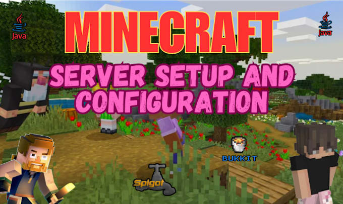 Gig Preview - Create and setup professional minecraft server for you