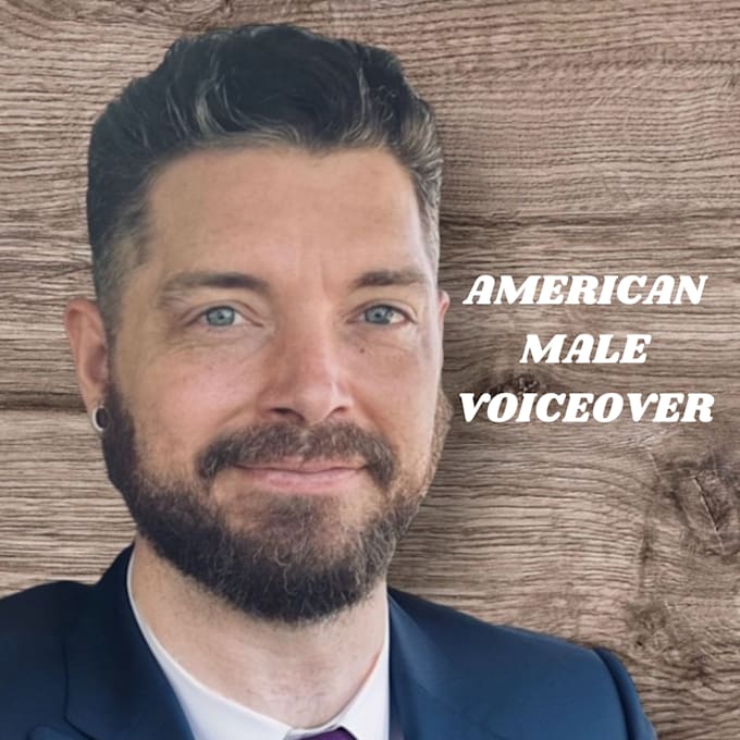 Gig Preview - Record a professional american male voiceover with studio quality