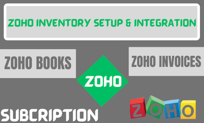 Gig Preview - Set up and integrate zoho books, zoho inventory, and zoho desk