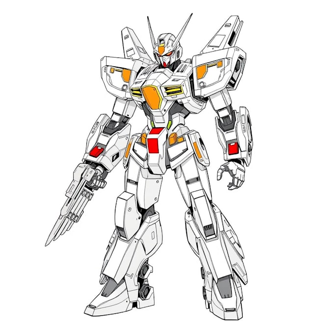 Bestseller - draw amazing concept for mecha, robot