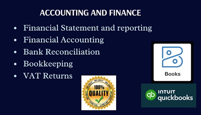 Gig Preview - Do accounting bookkeeping using quickbooks zoho excel