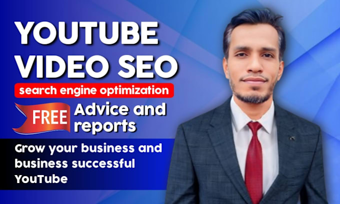 Gig Preview - Be your youtube video SEO expert and channel manager