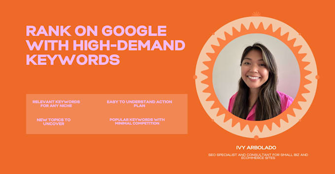 Gig Preview - Do keyword research to rank blogs, products, landing pages