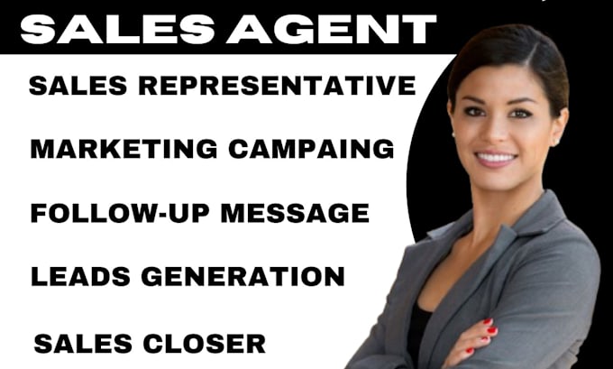 Gig Preview - Do sales closer sales representative deal closer lead generation sales pitch