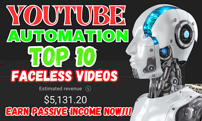 Bestseller - create,manage viral youtube automation cash cow faceless videos to get monetized