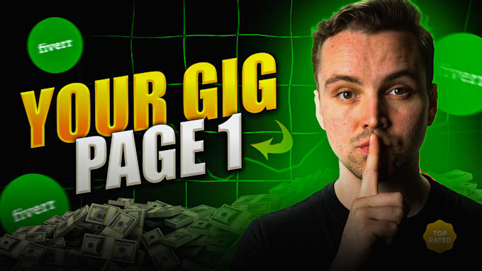 Gig Preview - Design  eyecatching youtube thumbnail