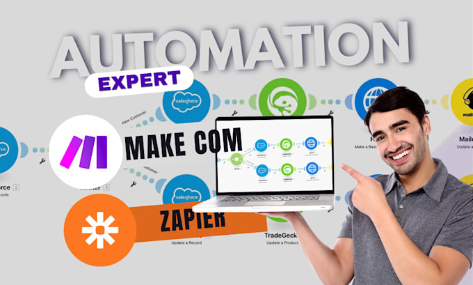 Gig Preview - Fix your automation in 24hrs setup make com automation made com integromat