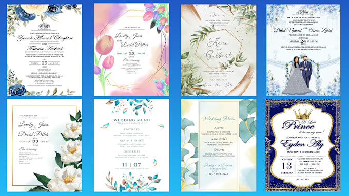 Gig Preview - Design greeting, invitation, birthday, and wedding cards