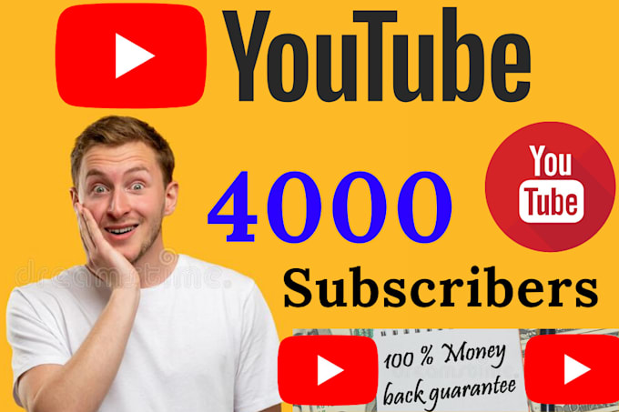 Gig Preview - Give you 1,000 or 1k youtube subscribers fast organically