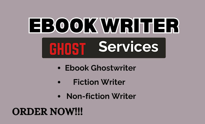 Gig Preview - Be your ebook ghostwriter amazon kindle ebook writer ebook erotic writing